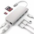 Док-станция Satechi Type-C Multi-Port Adapter 4K with Ethernet Silver (ST-TCMAS)