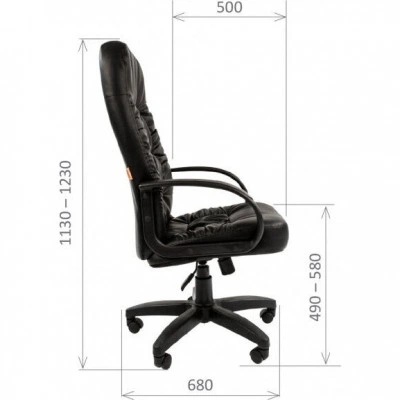 Кресло Chairman 416 Эко черный (6025524) Кресло Chairman 416 Эко черный (6025524)