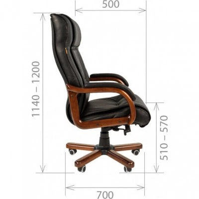 Кресло Chairman 653 черный (7001203) Кресло Chairman 653 черный (7001203)