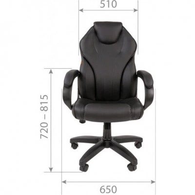 Кресло Chairman 299 черный (7062450) Кресло Chairman 299 черный (7062450)