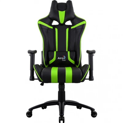 Кресло Aerocool AC120 AIR-BG черный/зеленый (AC120-AIR-BG) Кресло Aerocool AC120 AIR-BG черный/зеленый (AC120-AIR-BG)