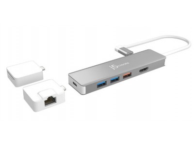 Док-станция j5create USB-C Modular Multi-Adapter with 2 Kit (JCD375)