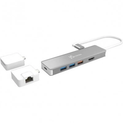 Док-станция j5create USB-C Modular Multi-Adapter with 2 Kit (JCD375)