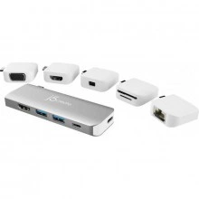 Док-станция j5create ULTRADRIVE Kit USB-C Multi-Display Modular Dock (JCD389)