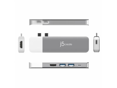 Док-станция j5create ULTRADRIVE Kit USB-C Multi-Display Modular Dock (JCD389)