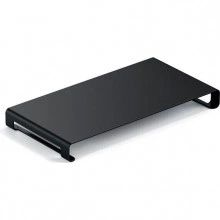 Подставка для ноутбука Satechi Aluminum Universal Aluminum Unibody Monitor Stand черная (ST-ASMSJ)