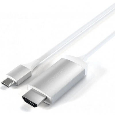 Кабель Satechi Type-C to 4K HDMI Cable Silver (ST-CHDMIS) Кабель Satechi Type-C to 4K HDMI Cable Silver (ST-CHDMIS)