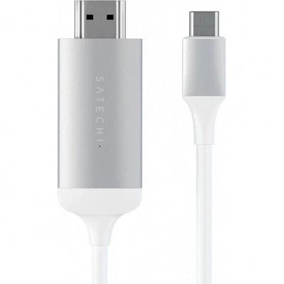 Кабель Satechi Type-C to 4K HDMI Cable Silver (ST-CHDMIS) Кабель Satechi Type-C to 4K HDMI Cable Silver (ST-CHDMIS)