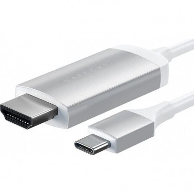 Кабель Satechi Type-C to 4K HDMI Cable Silver (ST-CHDMIS) Кабель Satechi Type-C to 4K HDMI Cable Silver (ST-CHDMIS)