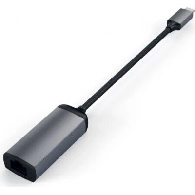 Адаптер Satechi Type-C to Gigabit Ethernet Adapter Grey (ST-TCENM)