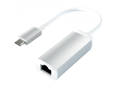 Адаптер Satechi Type-C to Gigabit Ethernet Adapter Silver (ST-TCENS)