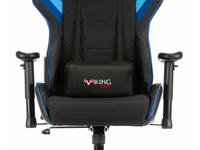 Кресло Zombie Viking 4 Aero черный/синий (VIKING-4-AERO-BLUE)