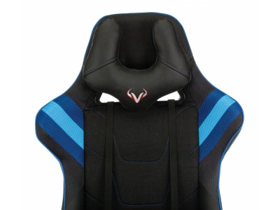 Кресло Zombie Viking 4 Aero черный/синий (VIKING-4-AERO-BLUE)