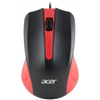 Мышь проводная Acer OMW012 (ZL.MCEEE3), красная