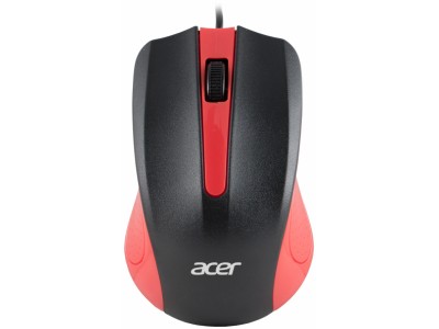 Мышь проводная Acer OMW012 (ZL.MCEEE3), красная