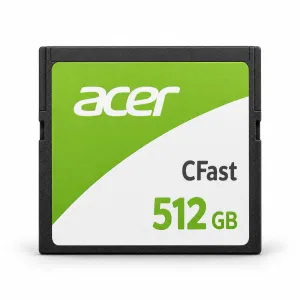 Карта памяти Acer CF100 512 GB · 512 GB, SATA III Карта памяти Acer CF100 512 GB · 512 GB, SATA III